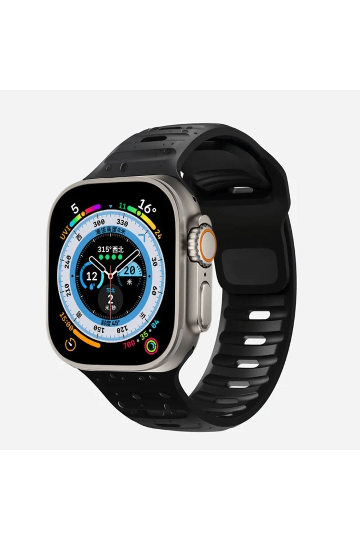 Apple Watch - 38-40-41-Spor Silikon Kordon ile Üstün Konfor main variant image