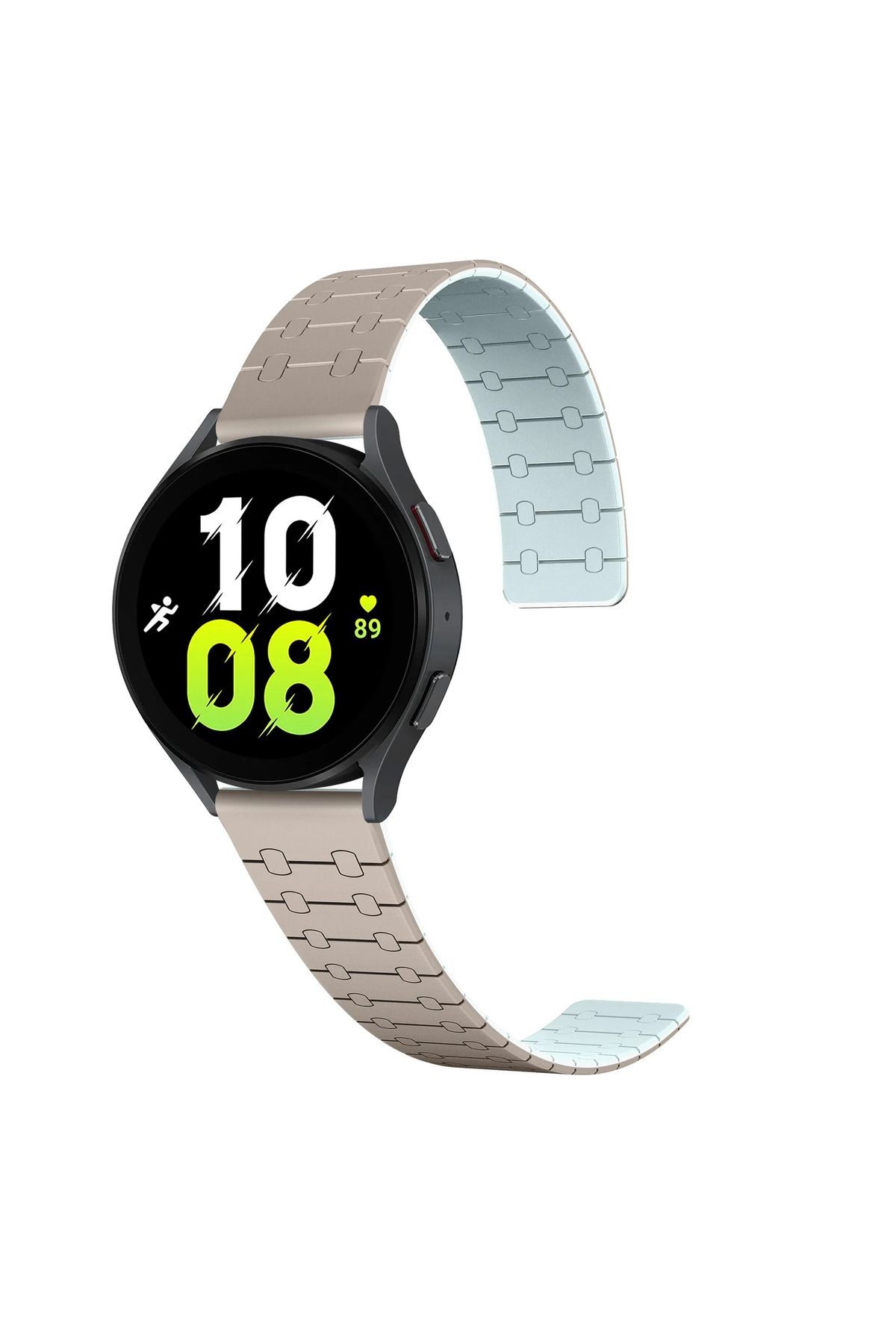 Samsung Galaxy Watch 5 PRO - Silikon Kordon - 20mm Çizgili Desenli main variant image