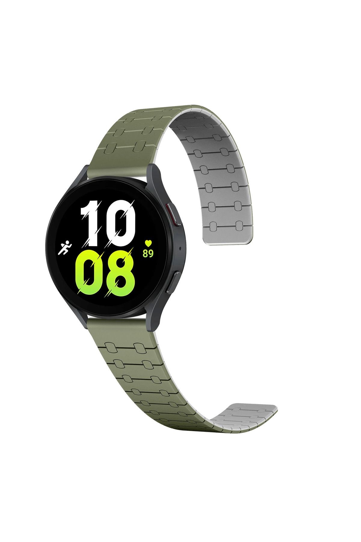 Samsung Galaxy Watch 4 PRO - Silikon Kordon - 20mm Çizgili Desenli main variant image