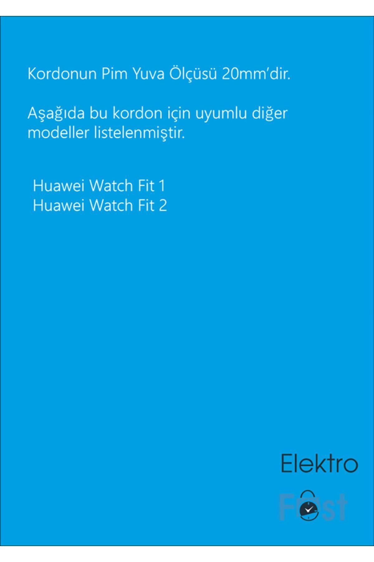 Huaweı Watch Fıt 2 Uyumlu Magnet Tokalı Soft Sılıkon kordon  20mm