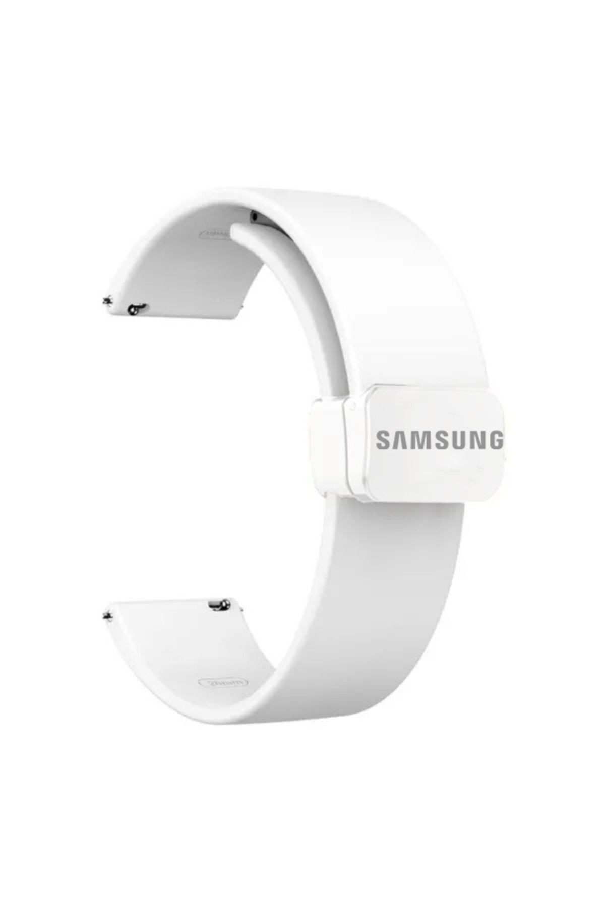 Samsung Galaxy Watch 455pro 40424446mm Uyumlu Magnet Tokalı Silikon image