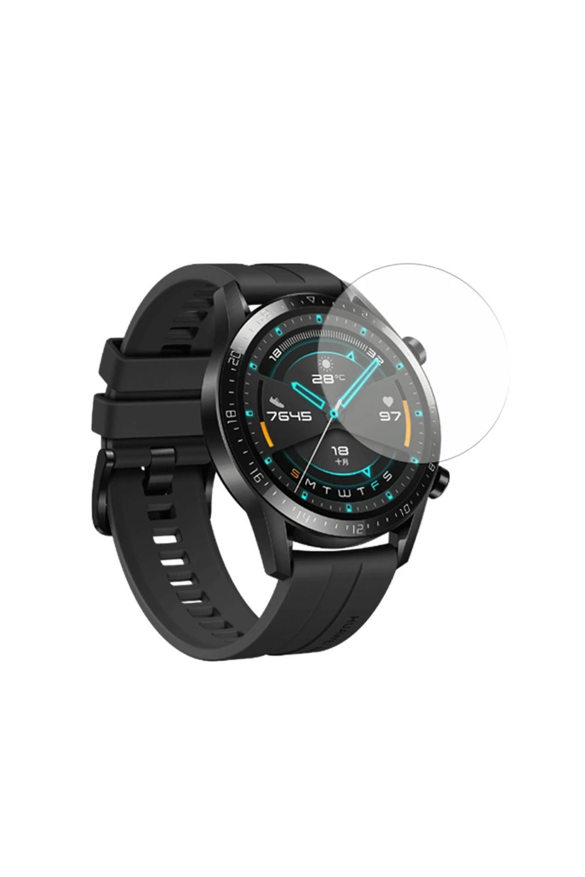 Huawei Gt Runner 46 Mm Uyumlu 6 Adet Anti Shock Nano Cam Ekran