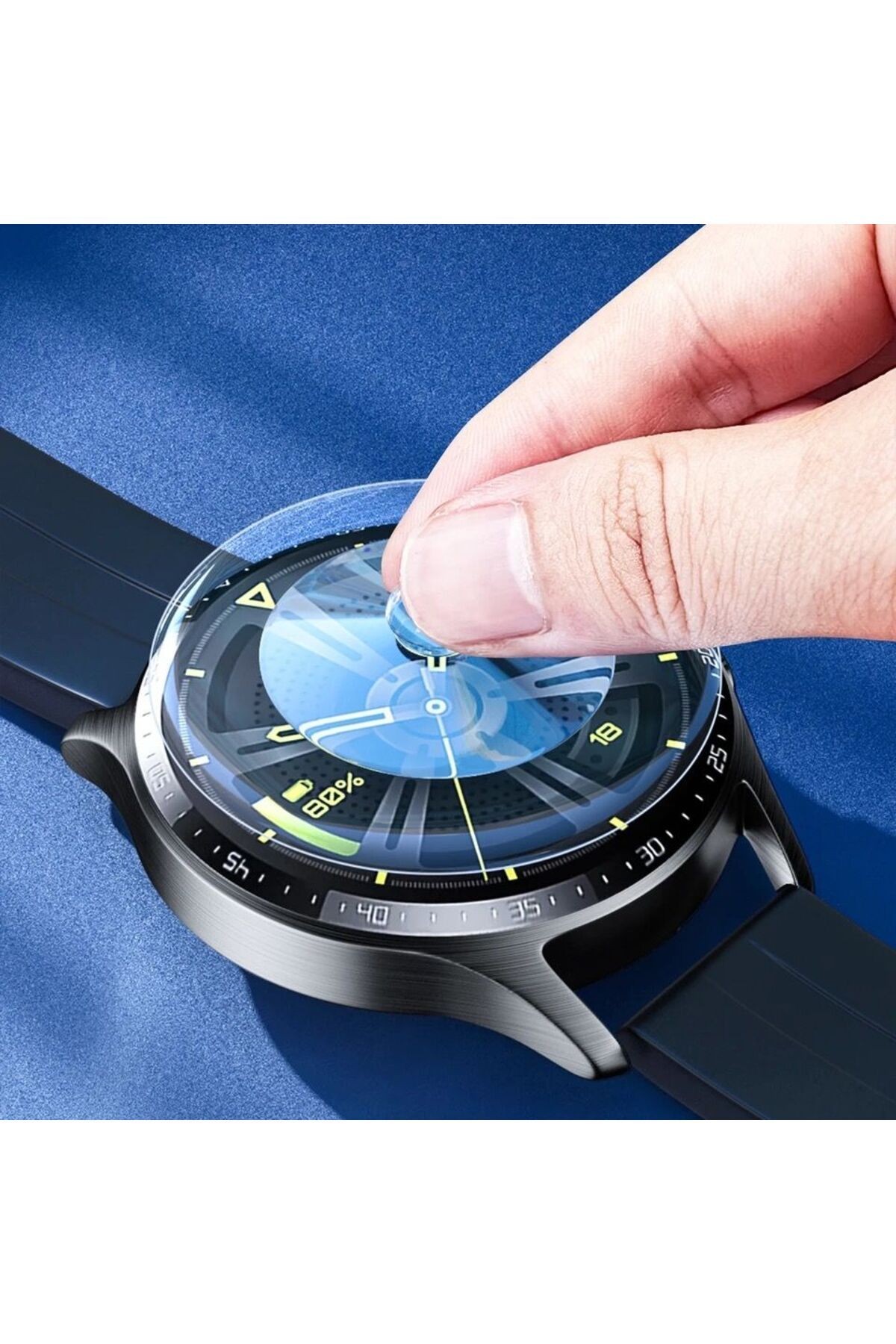 Huawei Watch GT3 uyumlu Elegant 42 mm NANO ekran koruyucuları 6 ADET