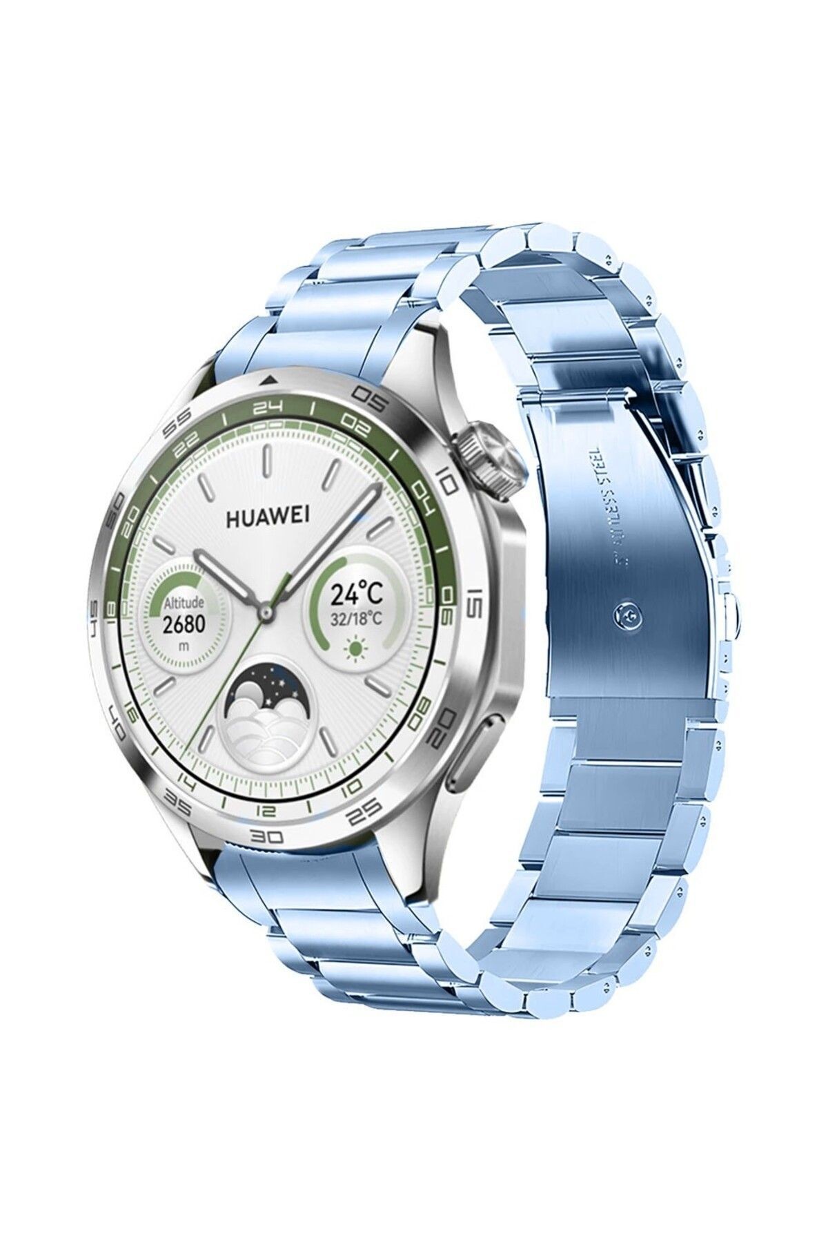 Huawei Watch Gt4 46mm Uyumlu Klasik Paslanmaz Çelik Kordon2024 main variant image