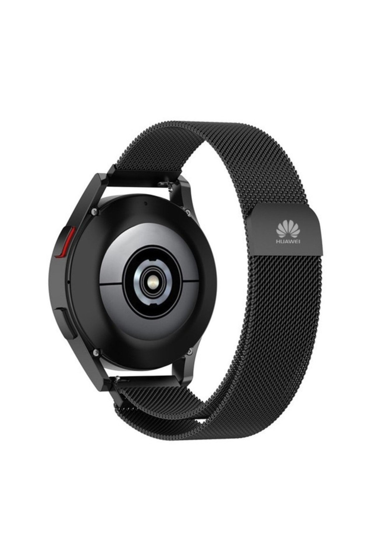 Huawei Gt3 Elegant Ve Gt3 Pro Uyumlu Metal Hasır Kordon 42mm image