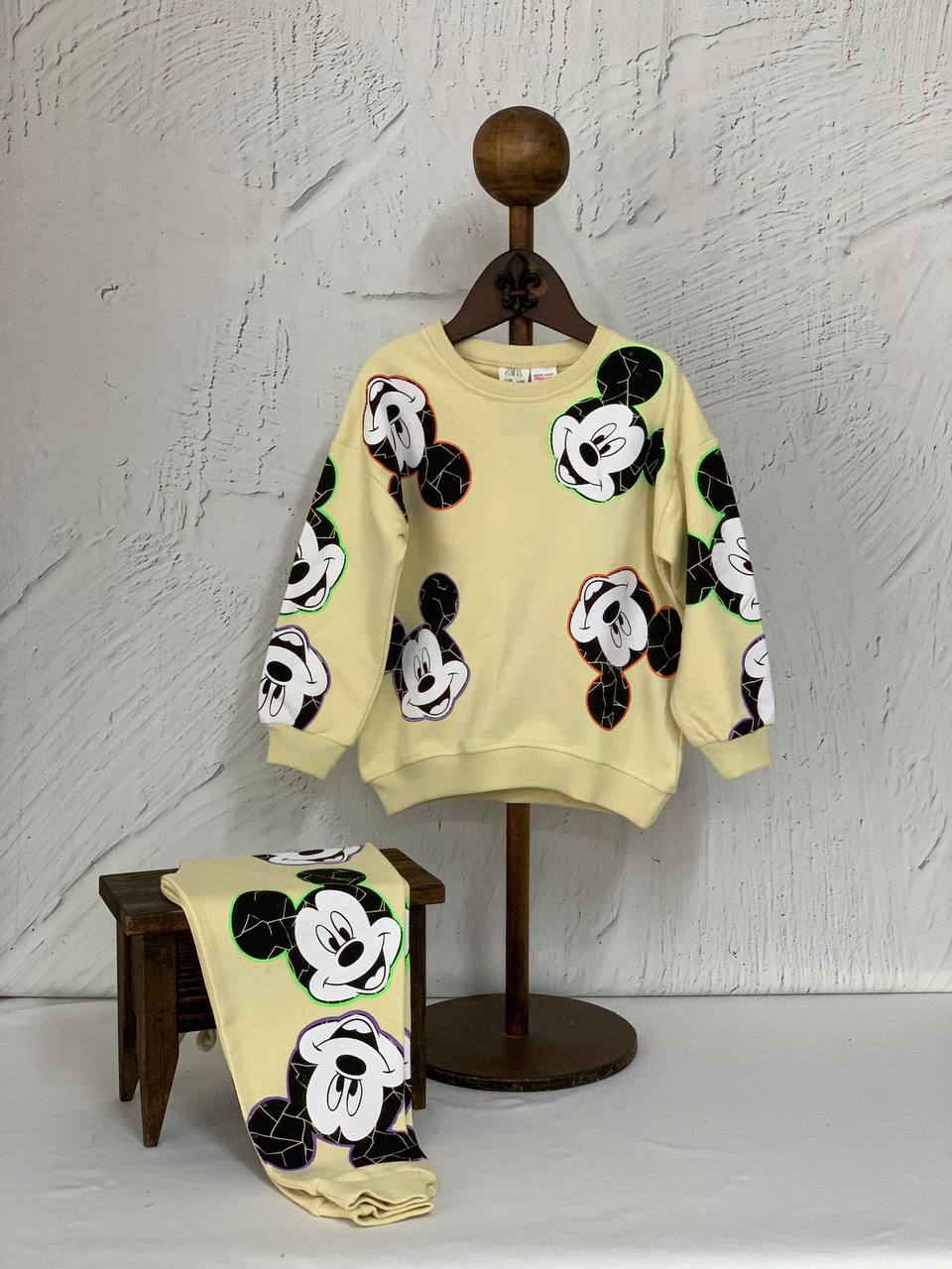 Mickey Mouse 3 ip Pamuklu Takim 