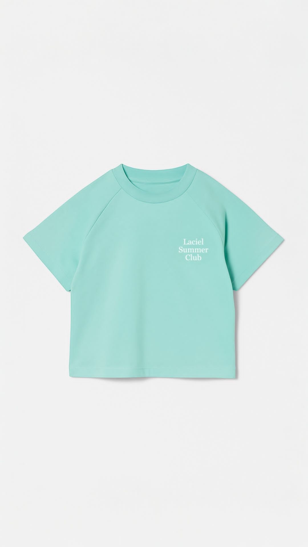 Laci'el Paris Su Yeşil Unisex Çocuk Tshirt