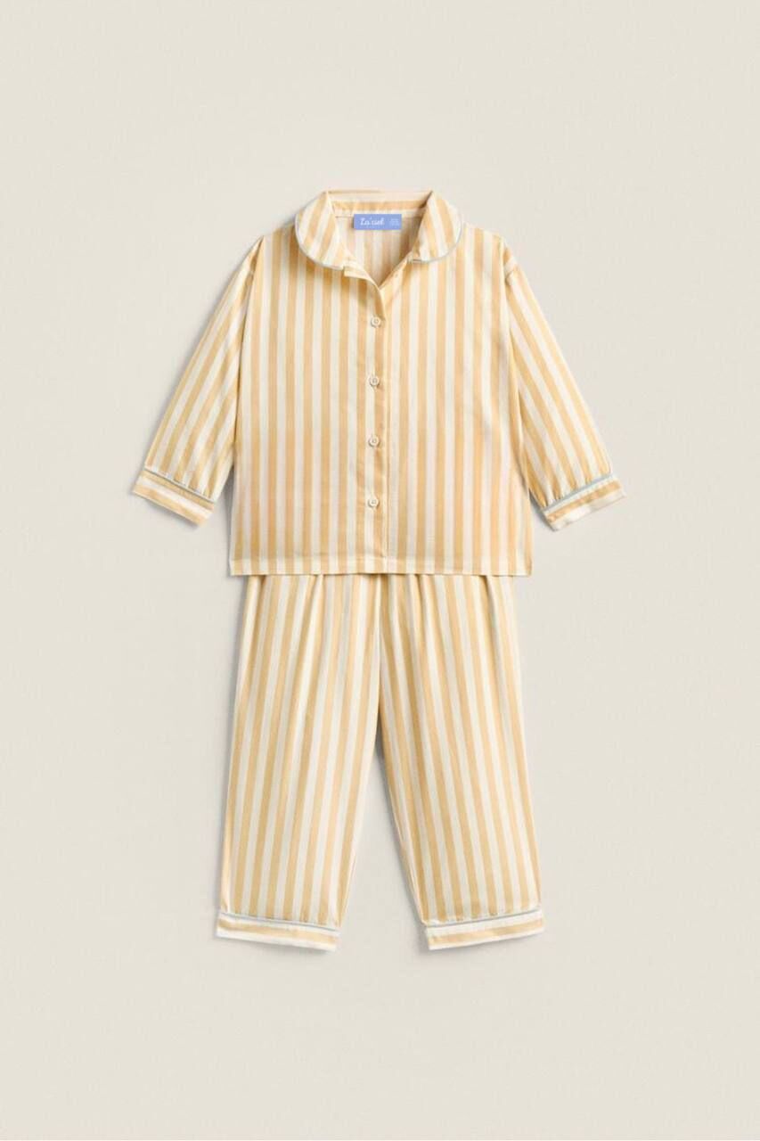 Yeni Sezon Çizgili Unisex Pijama Takımı