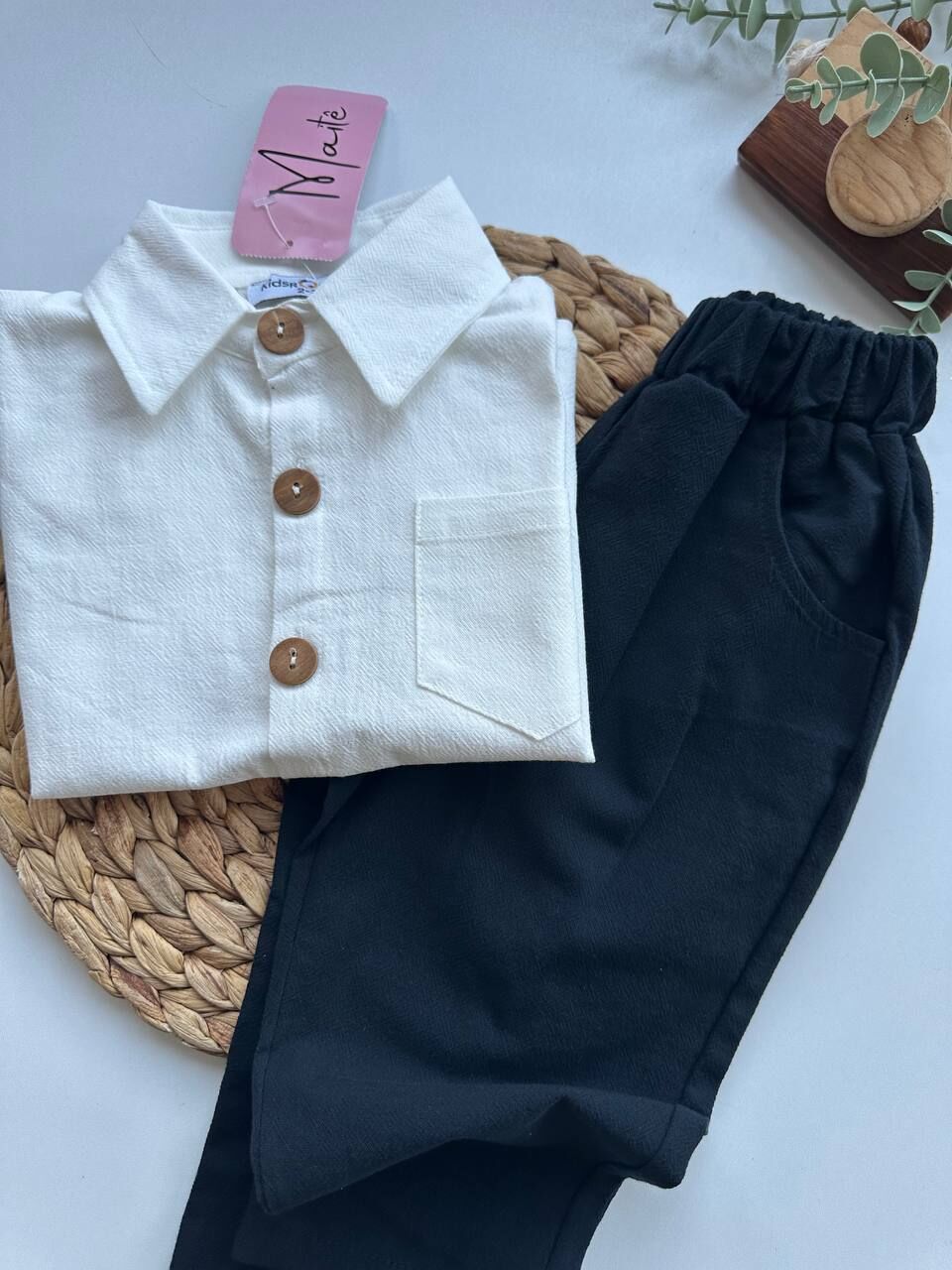 Gömlek Pantalon Erkek Çocuk Takım
