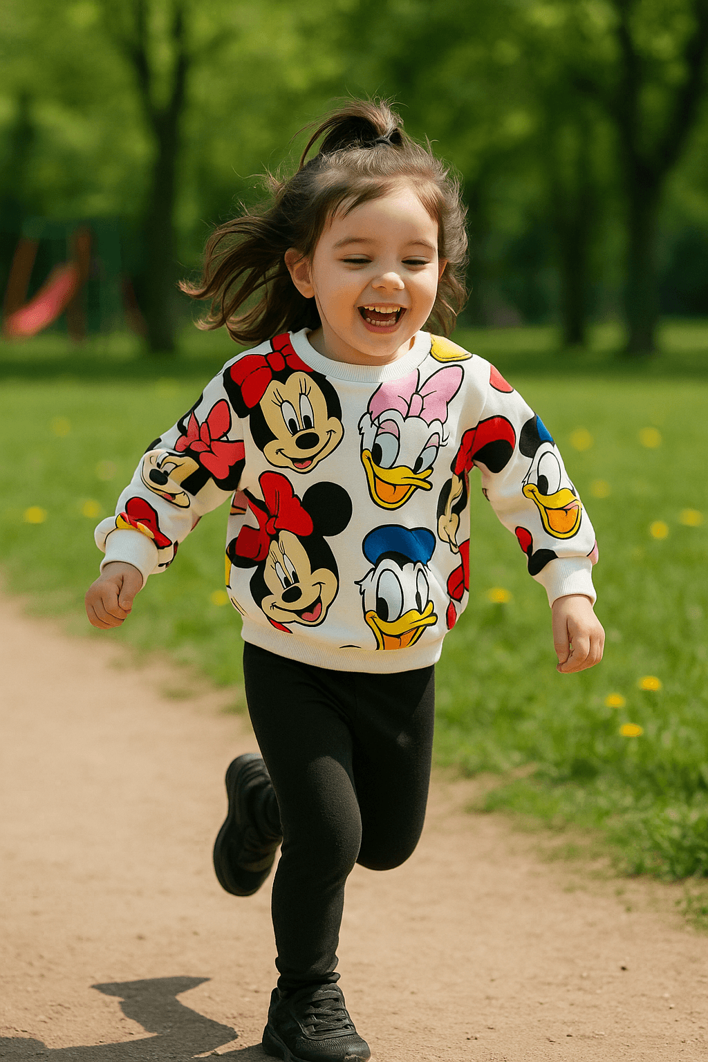Minnie Mouse 3 İp Pamuklu Takim 