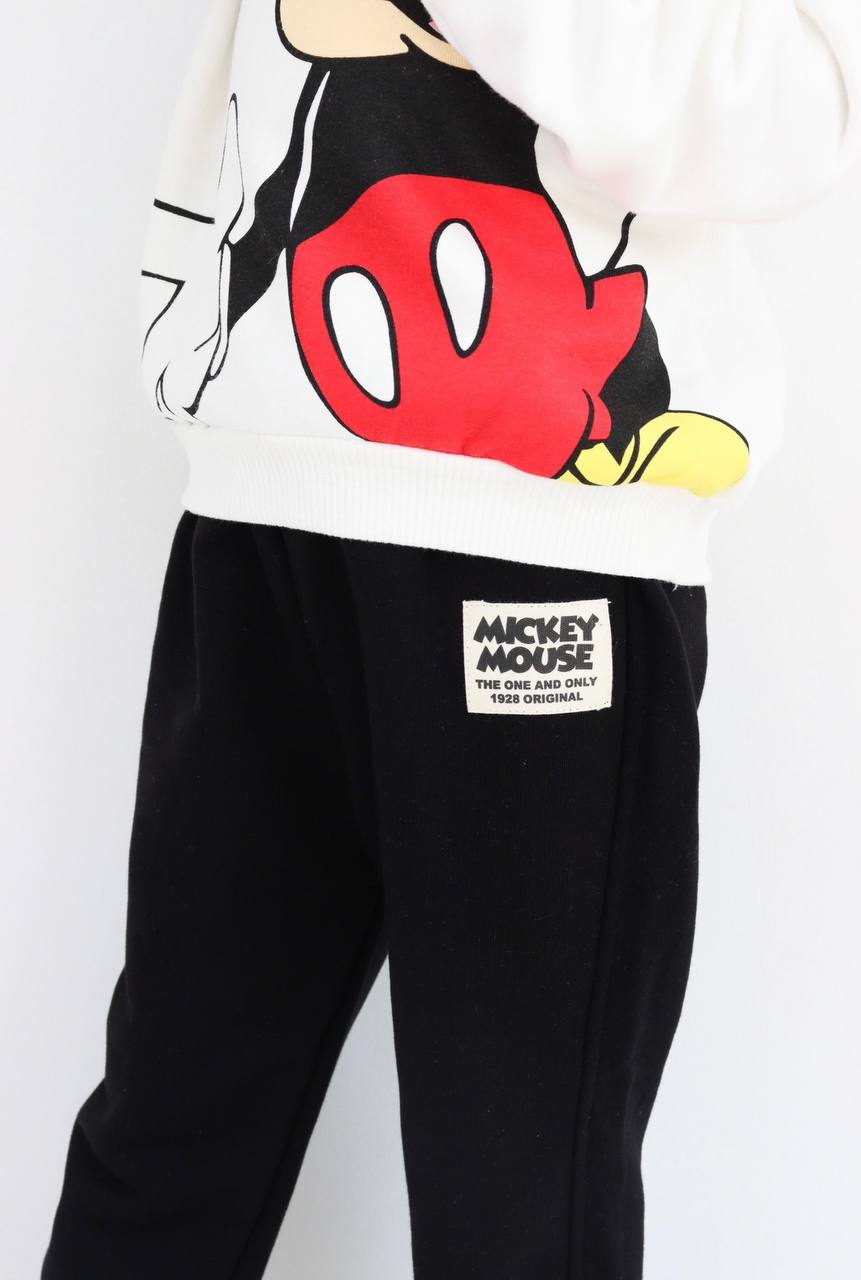 Mickey Mouse 3 ip Pamuklu Takım 
