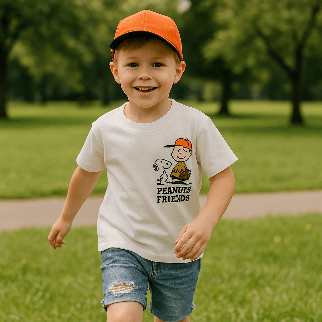 Zra Snoppy Pamuklu T-shirt