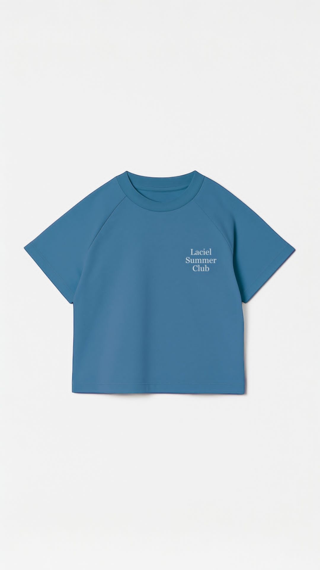 Laci'el Paris Petrol Mavi Unisex Çocuk Tshirt