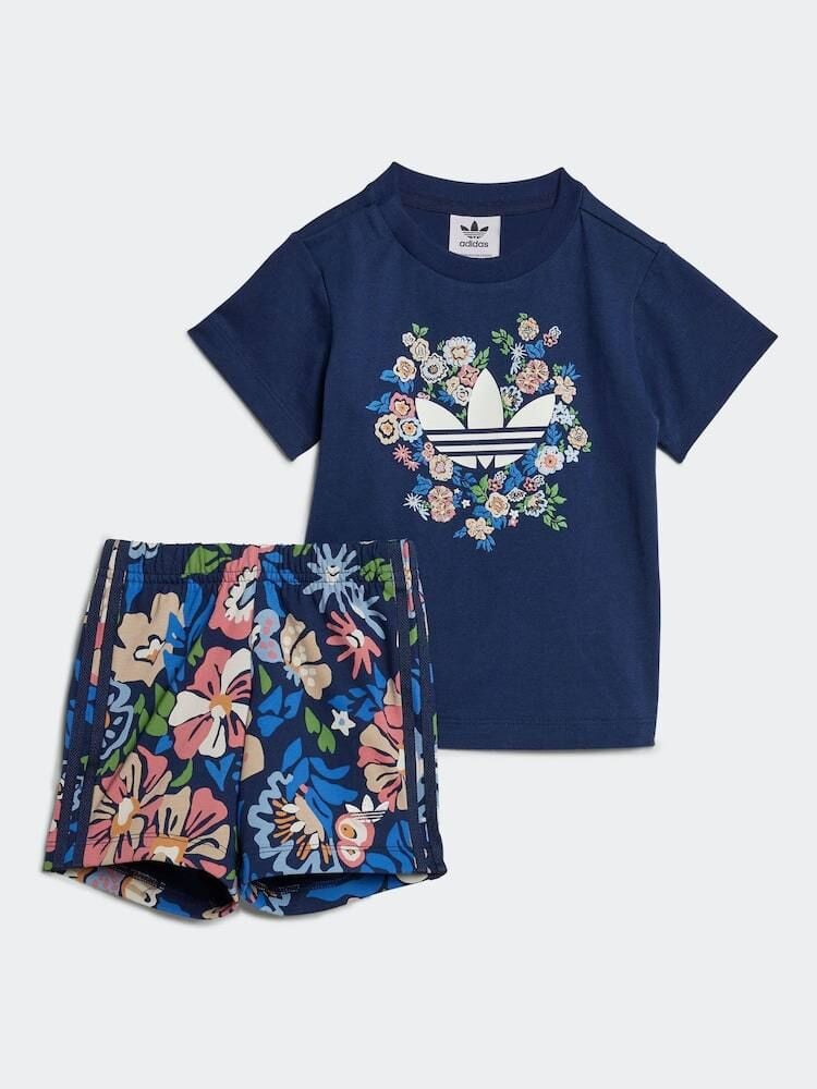 Adidas Çiçekli Kız Çocuk Takım