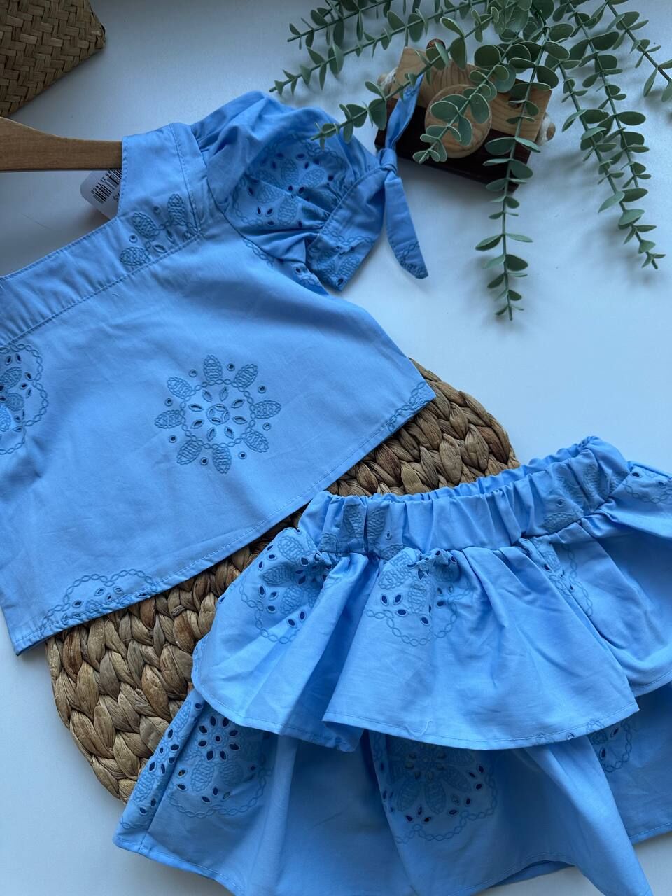 Fistolu Etekli Kız Çocuk Takım