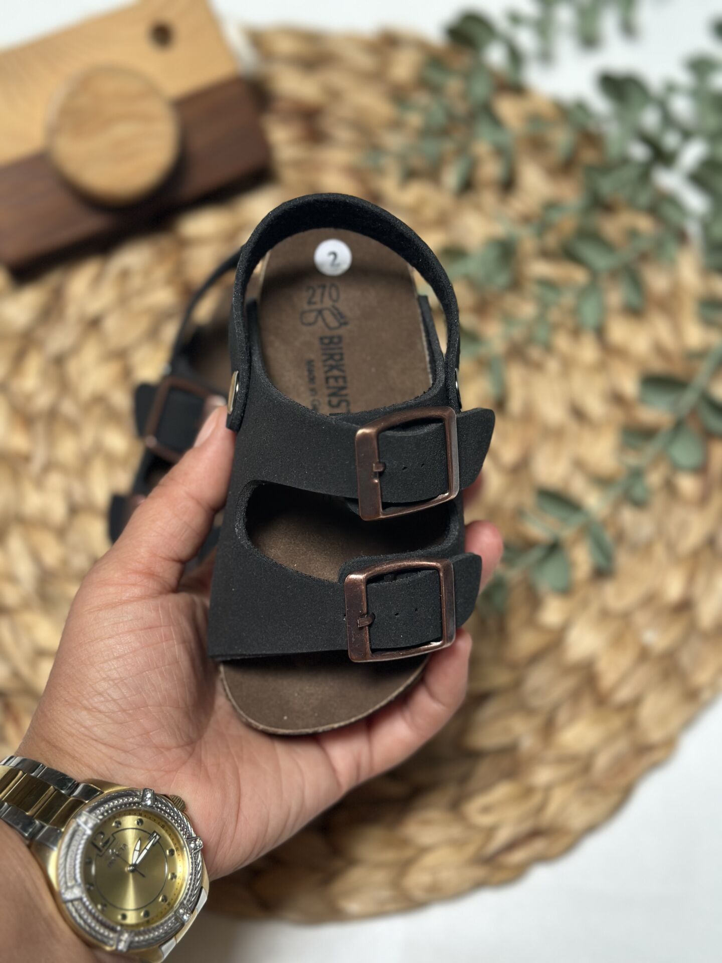 Birkenstock Siyah Sandalet