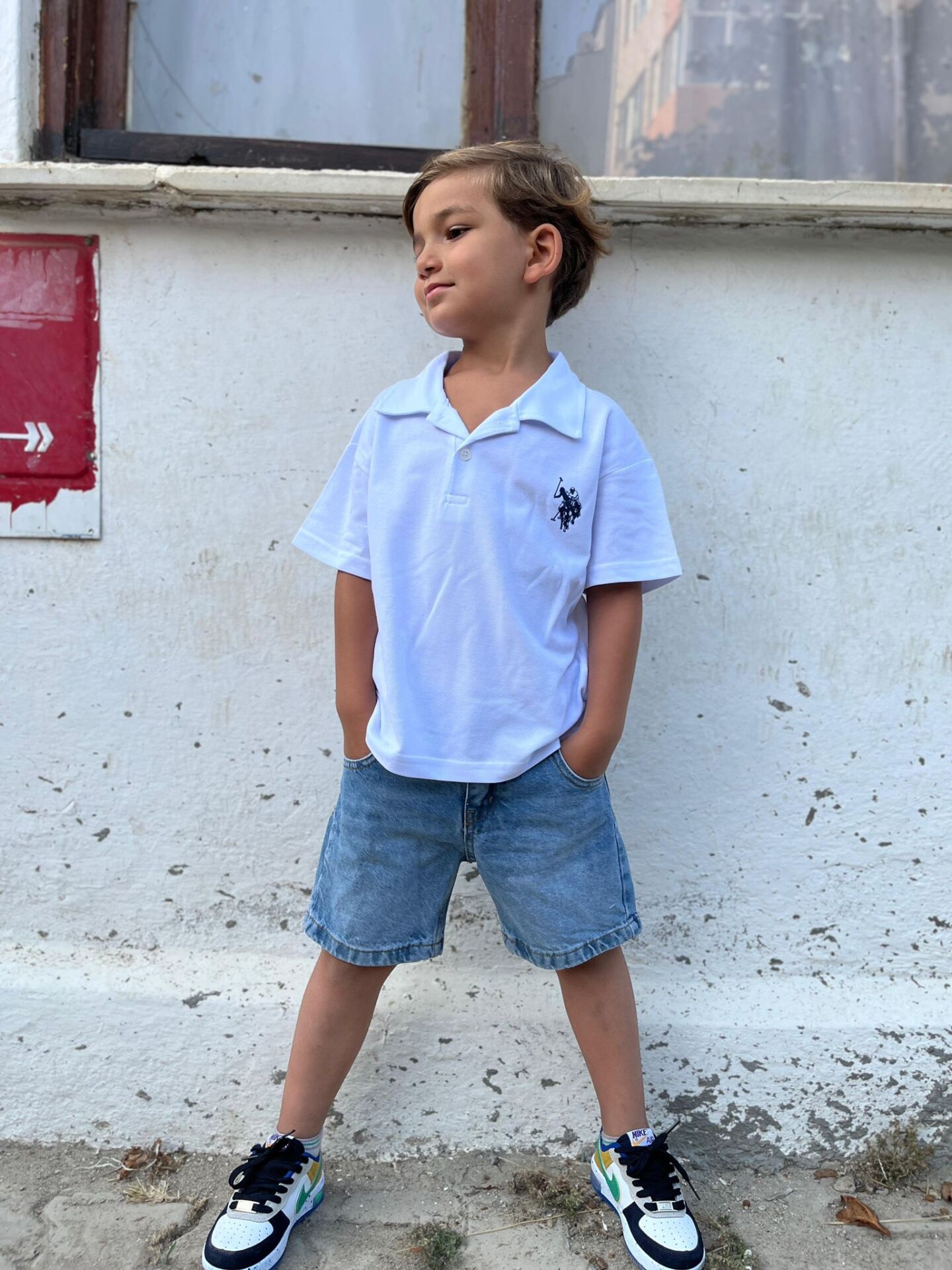 Polo Erkek Çocuk Takım ( bel ayarlama lastikli )