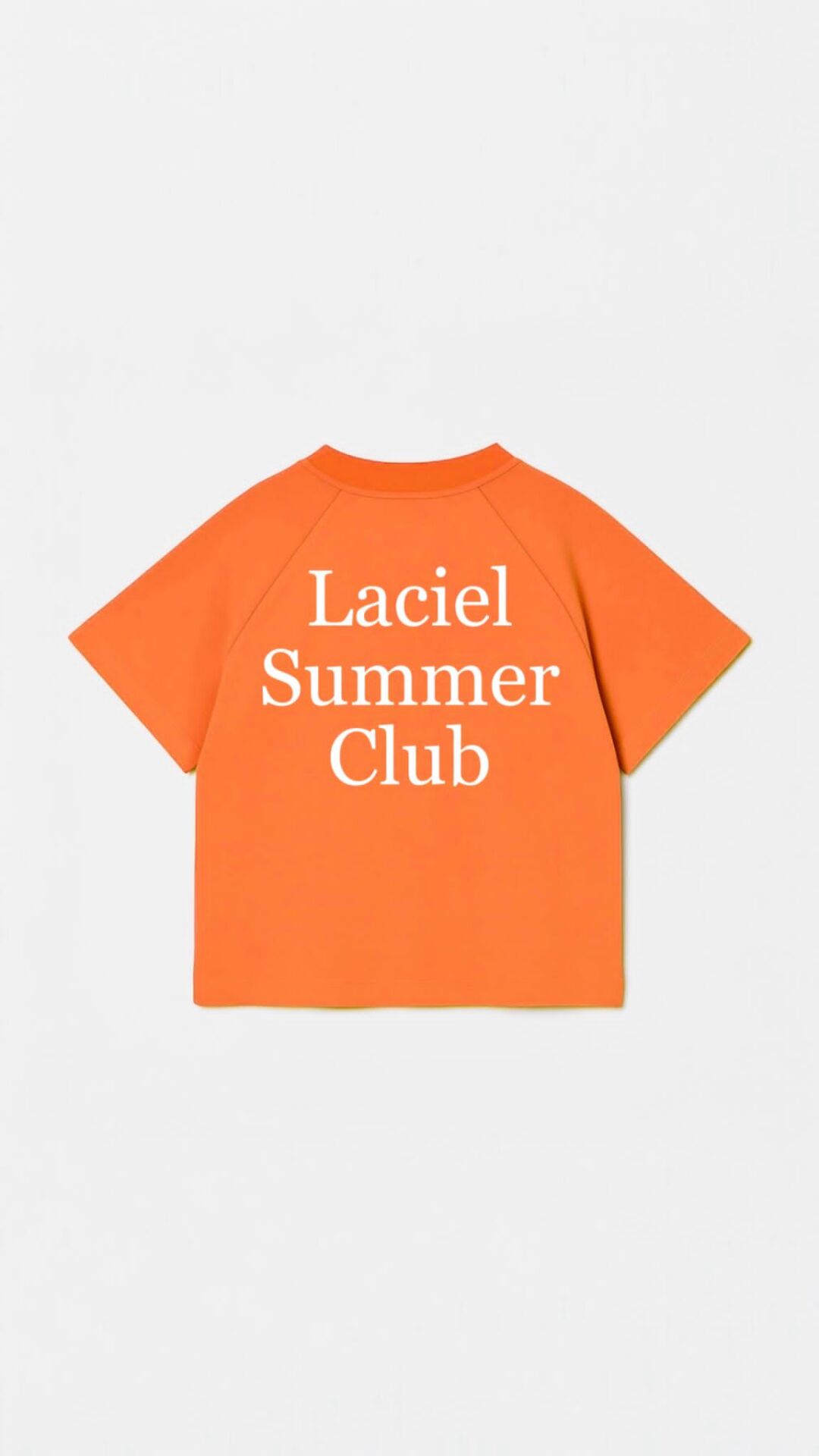 Laci'el Paris Turuncu Unisex Çocuk Tshirt