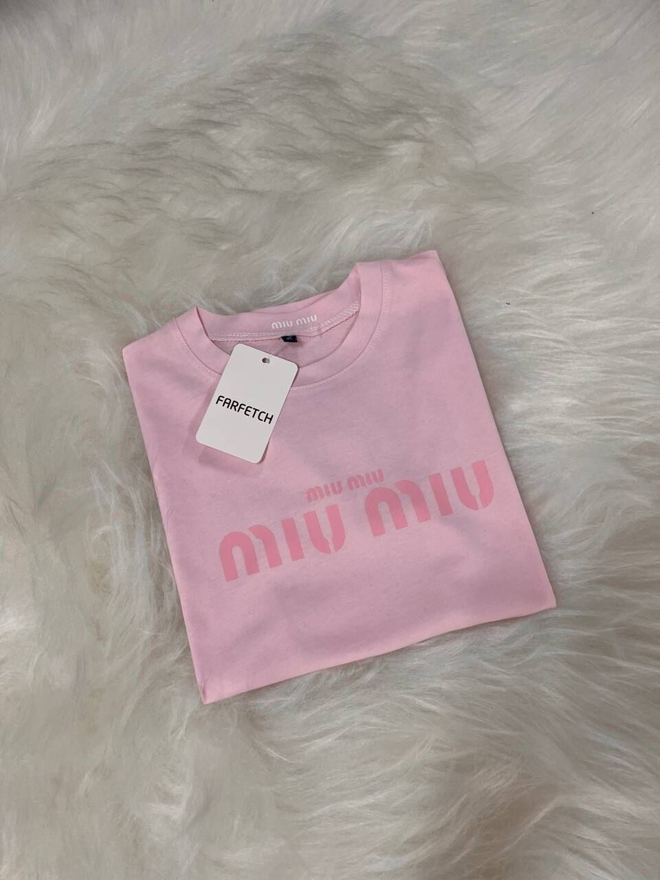 Miu Miu İthal Yetişkin Tshirt