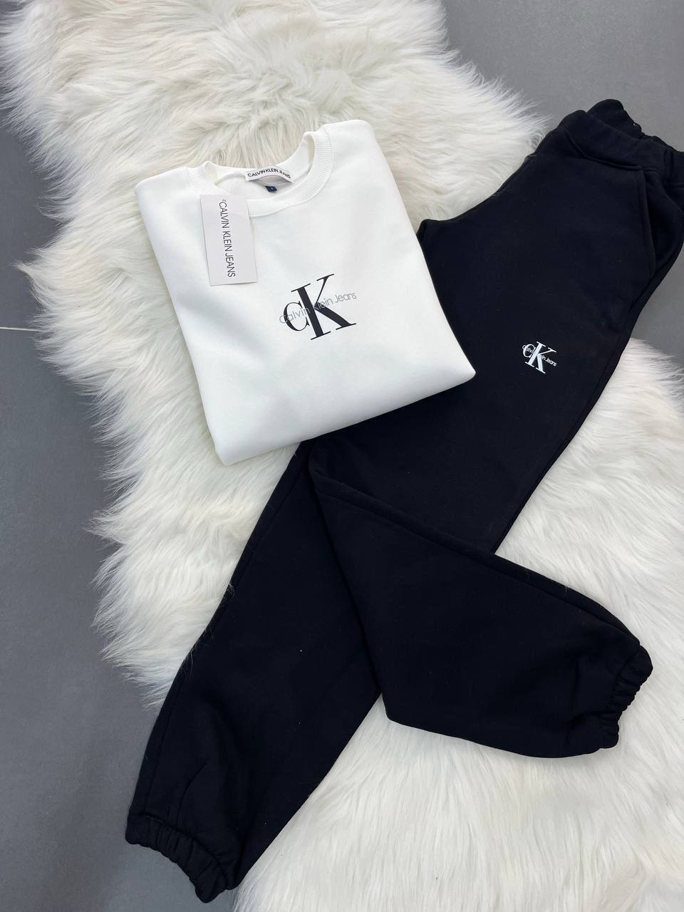 Ck İthal Unisex Yetişkin 3 İp Şardonlu Pamuklu Takım 