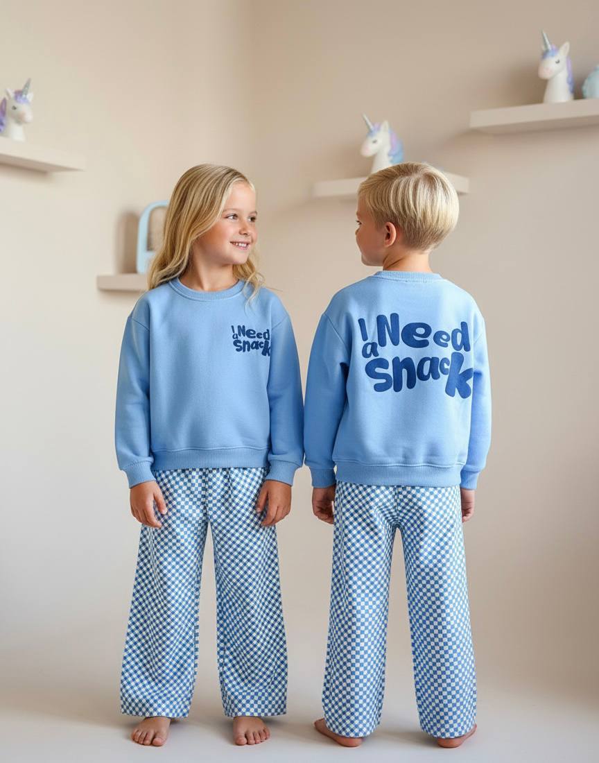 Need Snack Unisex Pamuklu Takım