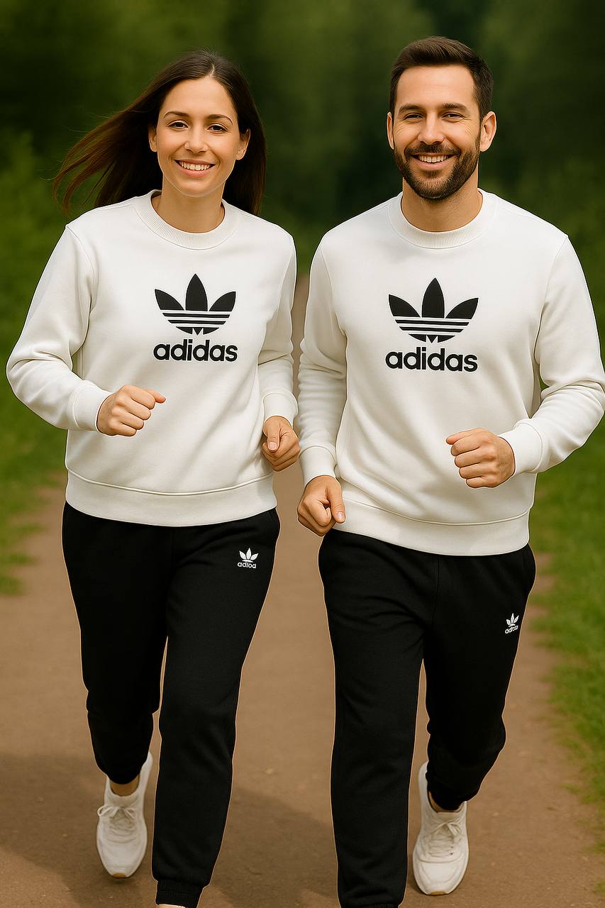 Adidas İthal Yetişkin 3 İp Şardonlu Pamuklu Takım 