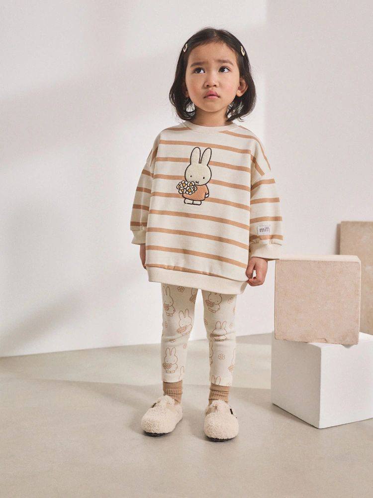 Miffy Çizgi Detay Pamuklu Takım