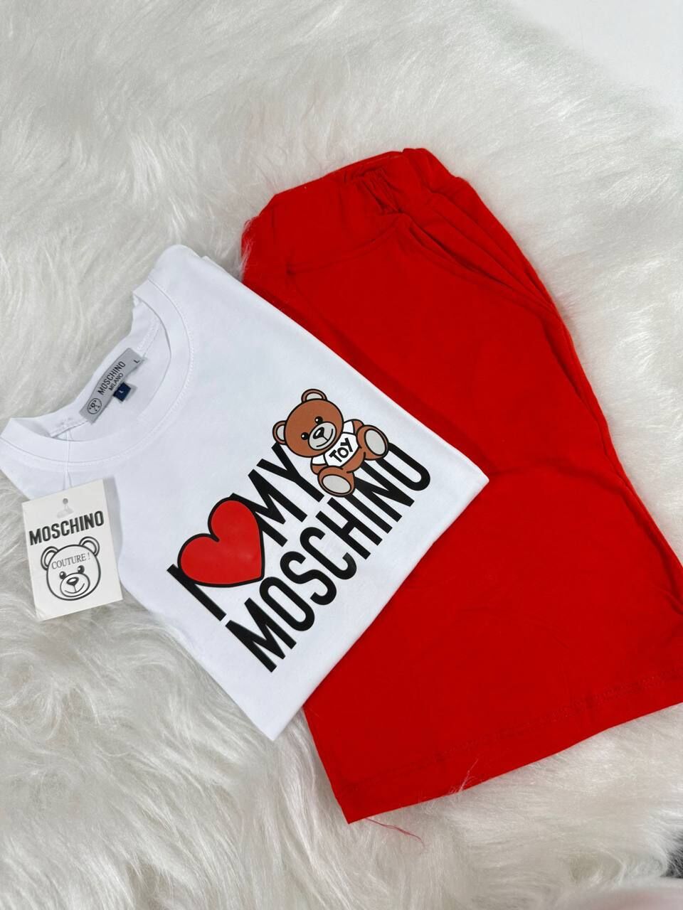 Moschino İthal Unisex Çocuk Takım