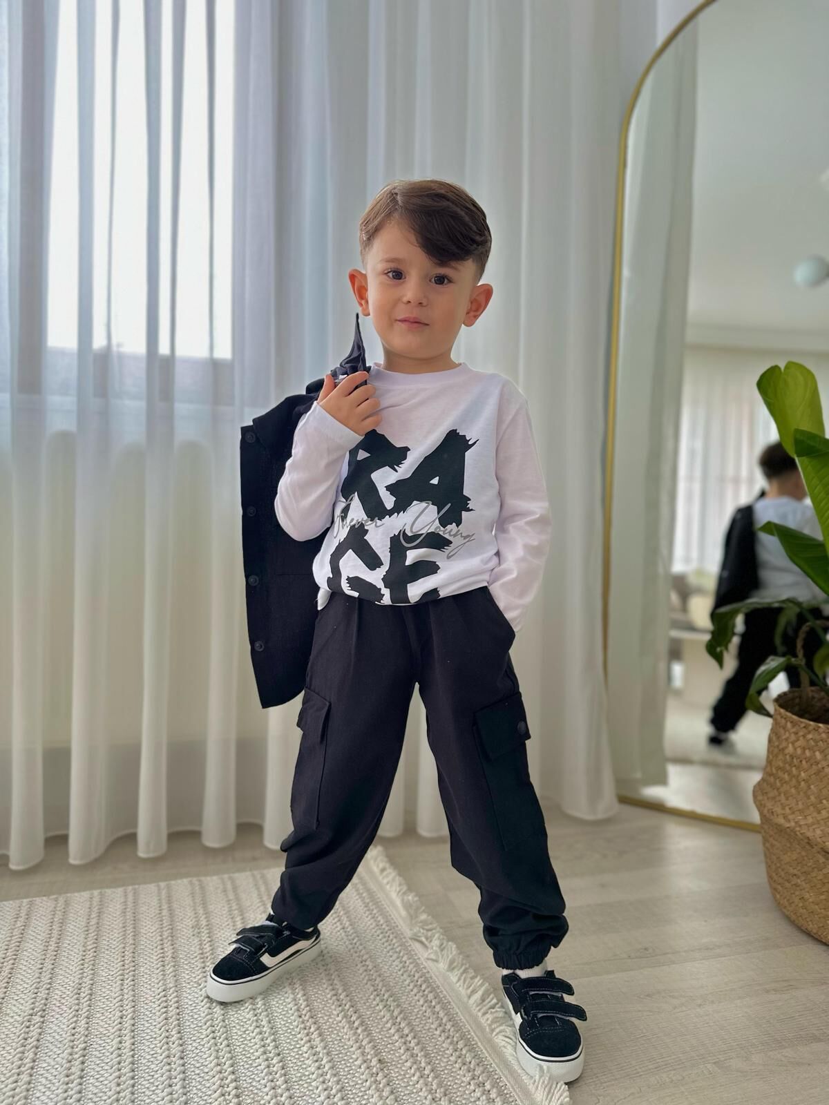 3'lu Gabardin Takım