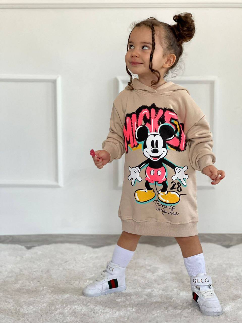 Zra Minnie 3 İp Pamuklu Tunik Elbise