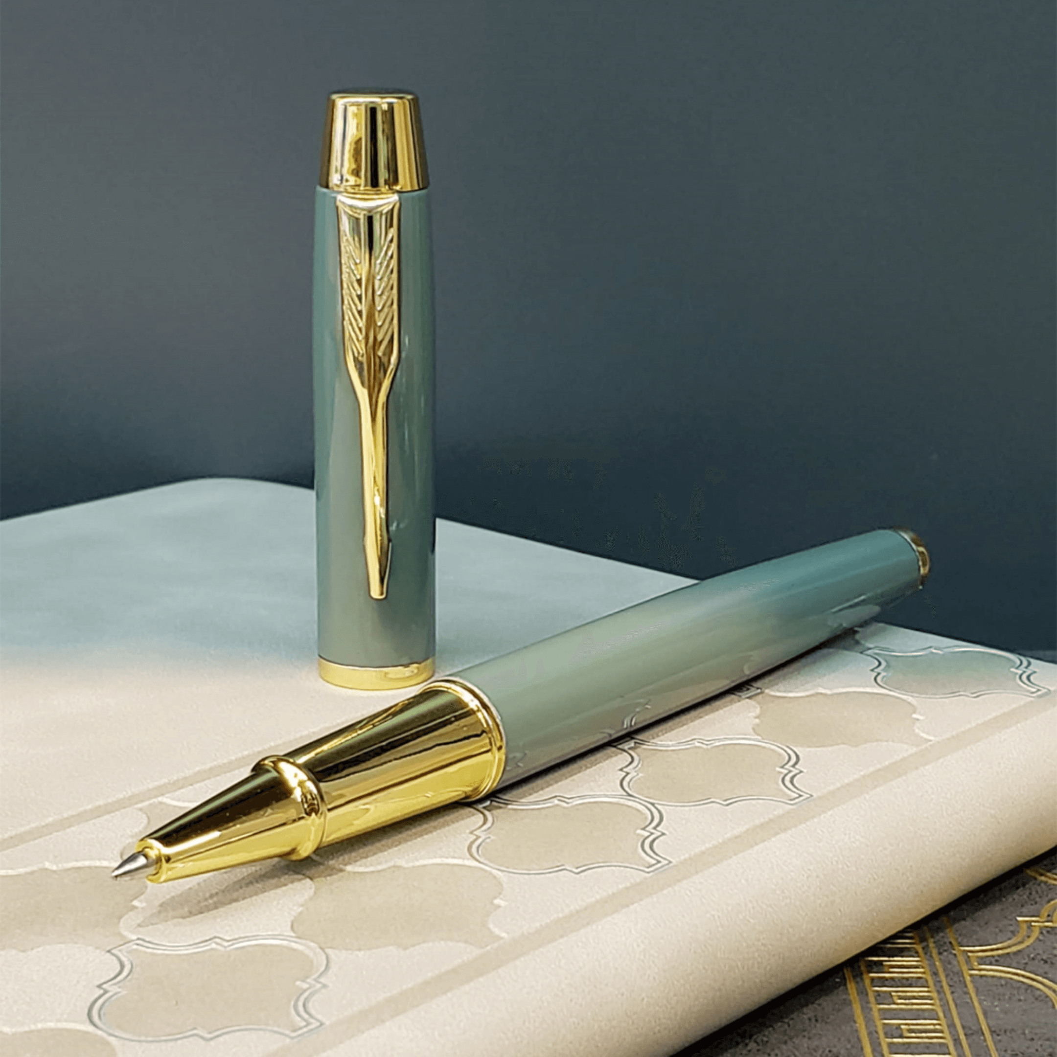 Metal Füme Gold VIP Roller Kalem
