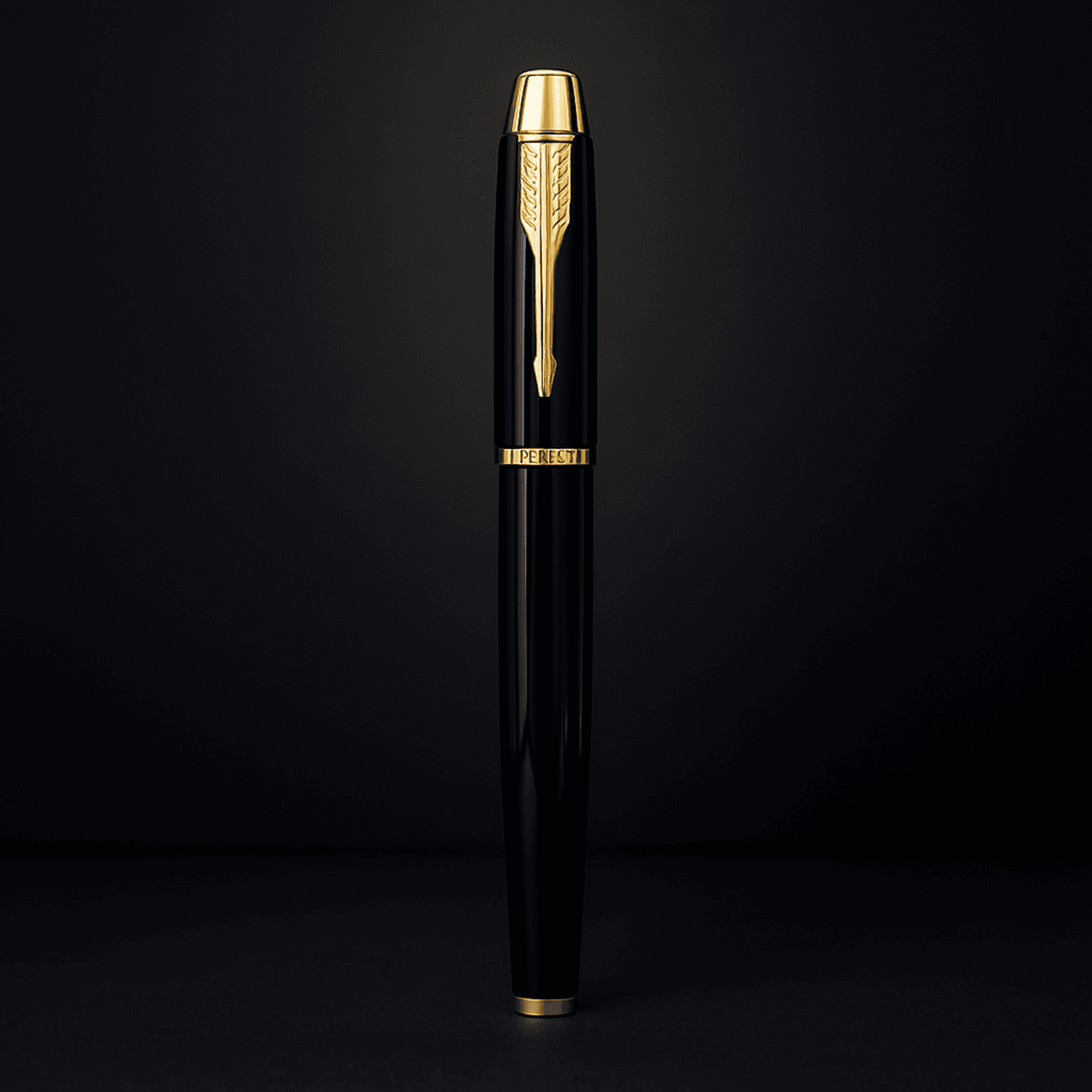 Metal Siyah Gold VIP Roller Kalem