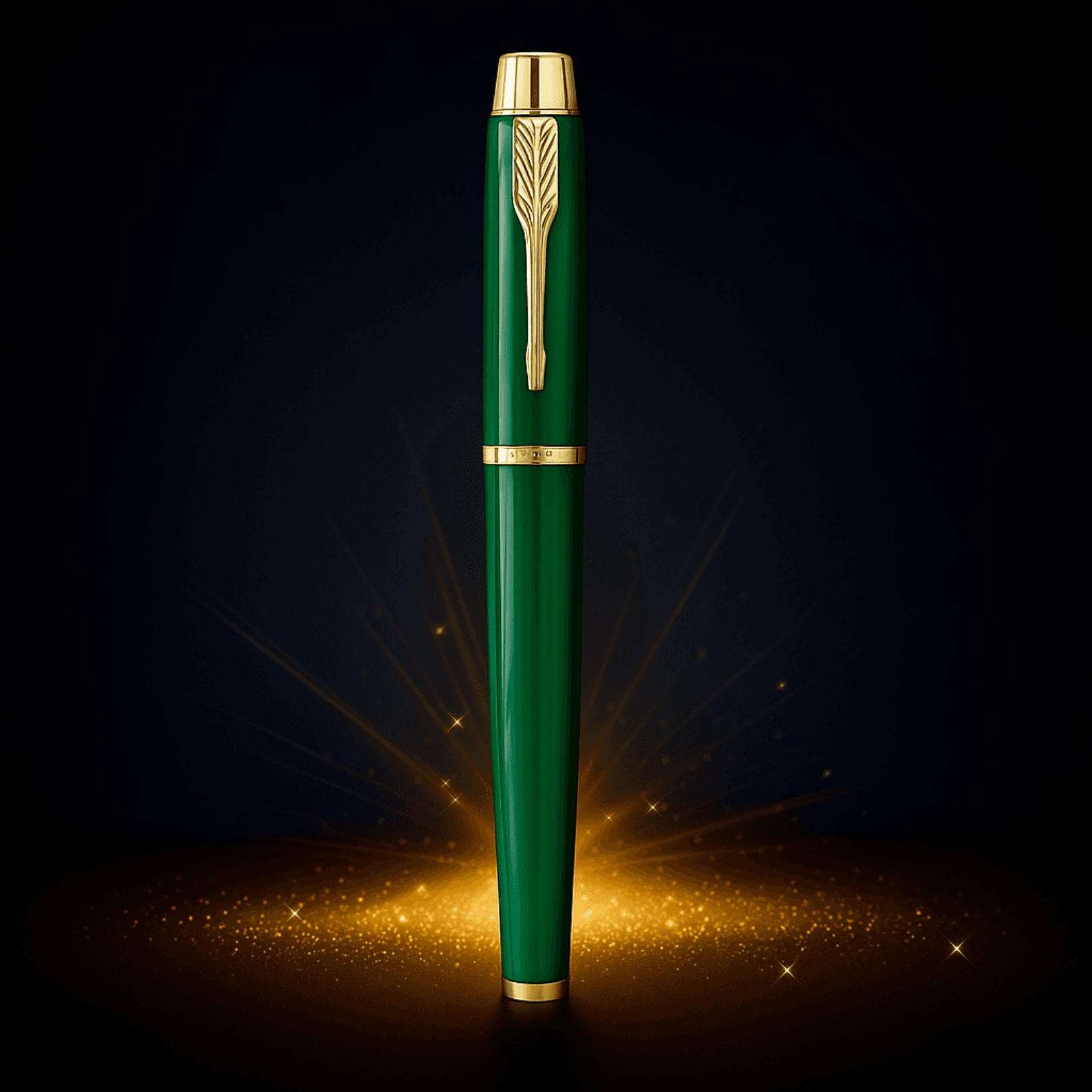Metal Yeşil Gold VIP Roller Kalem