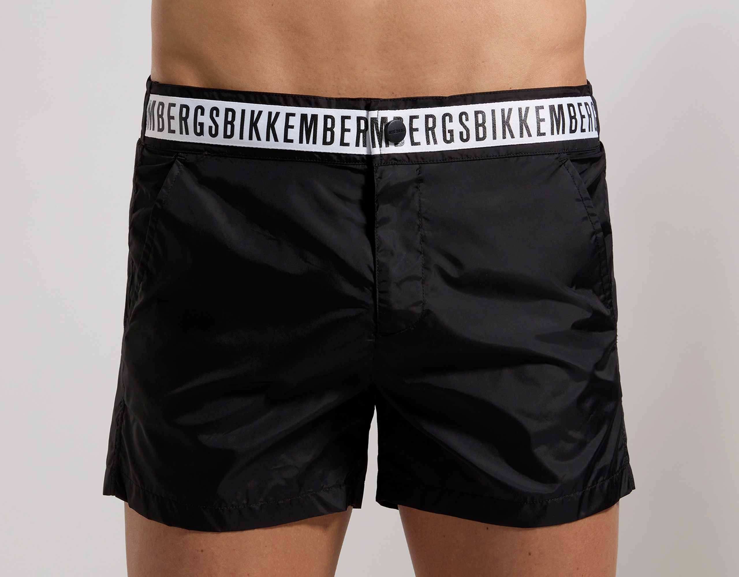 Men's Short Logo Swim Trunks