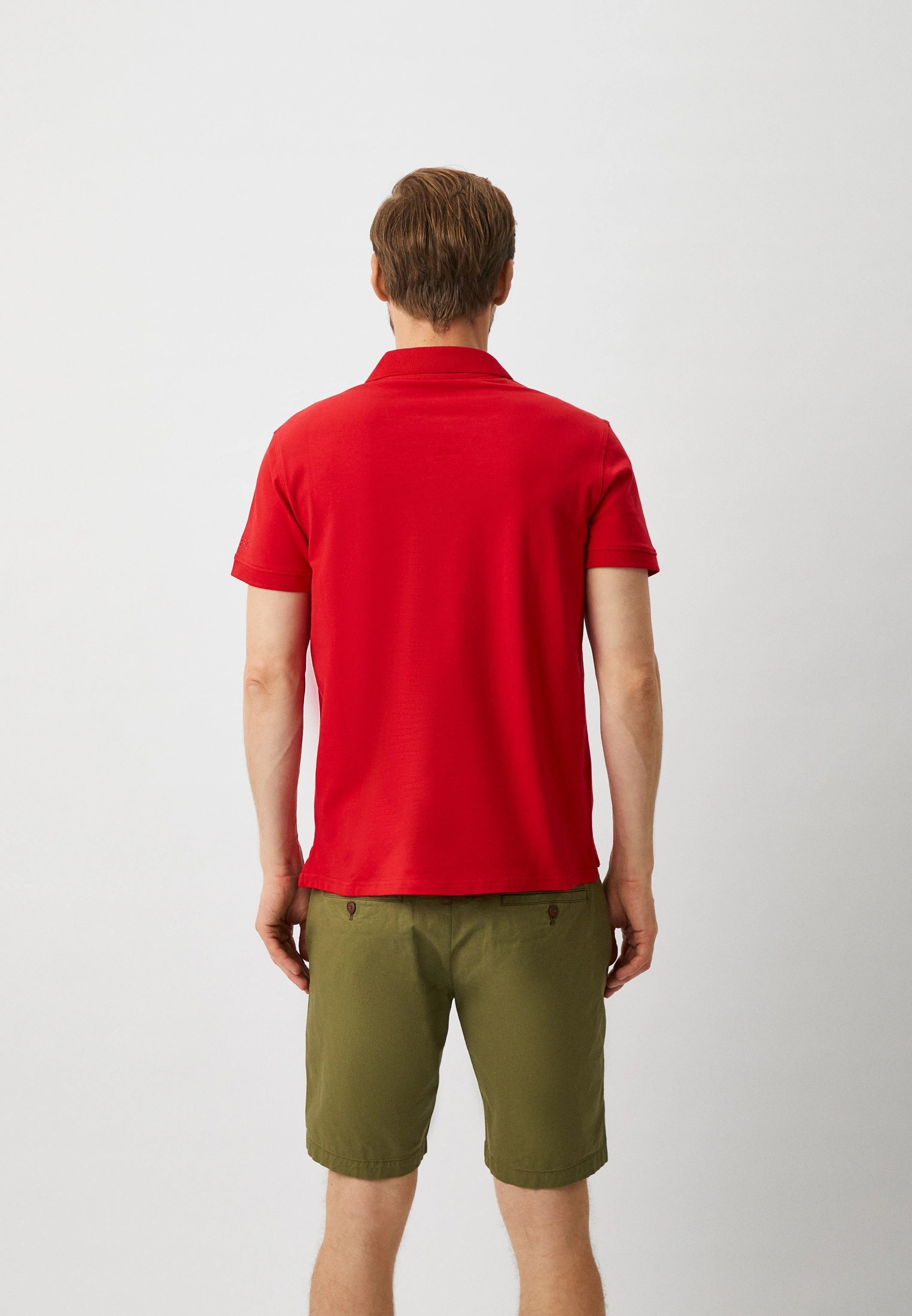 Men's Basic Polo - Kırmızı