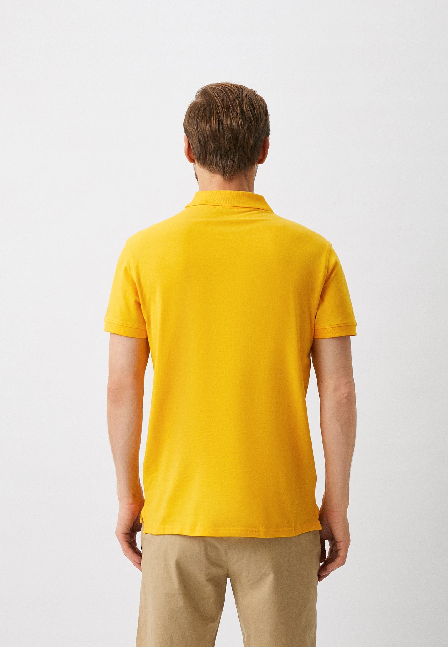 Men's Basic Polo - Sarı