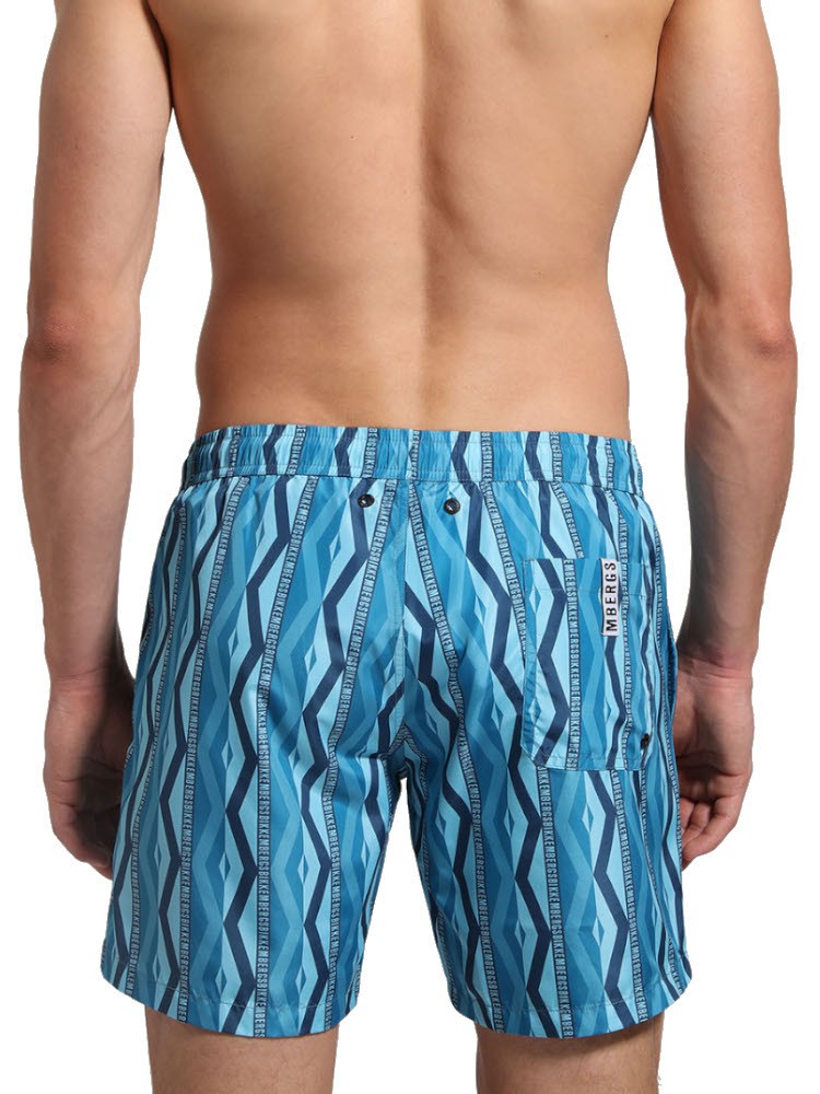 Men's Patterned Swim Shorts