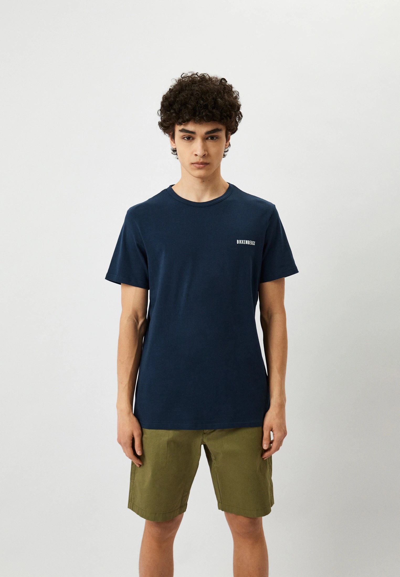 Men's Crewneck T-Shirt - Lacivert