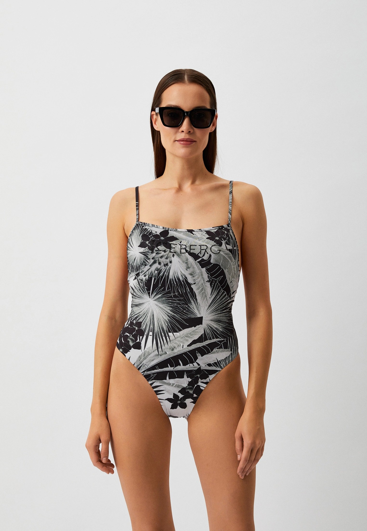 Palms Monochrome One-Piece Swimsuit