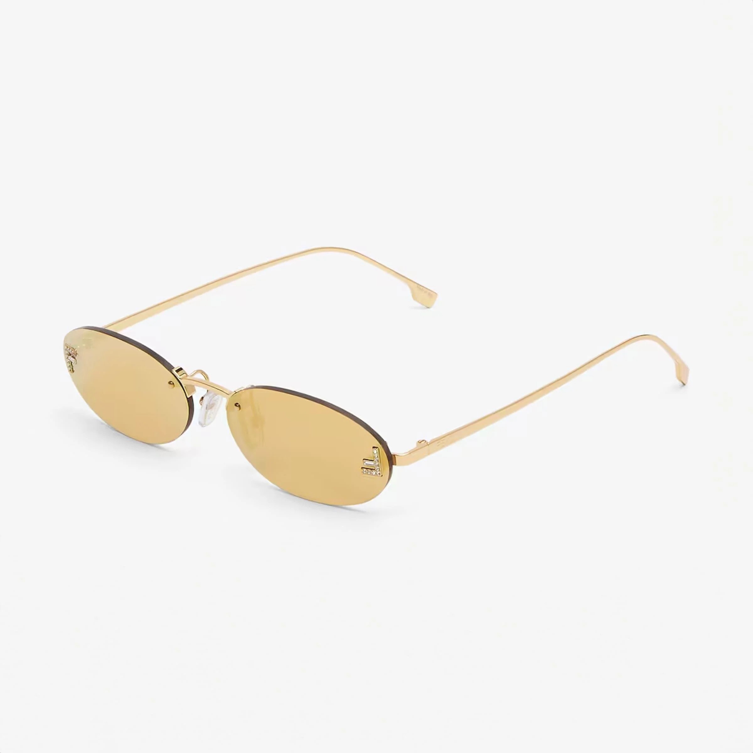 Gold Metal/Gold Lenses