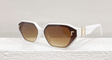 Brown and White