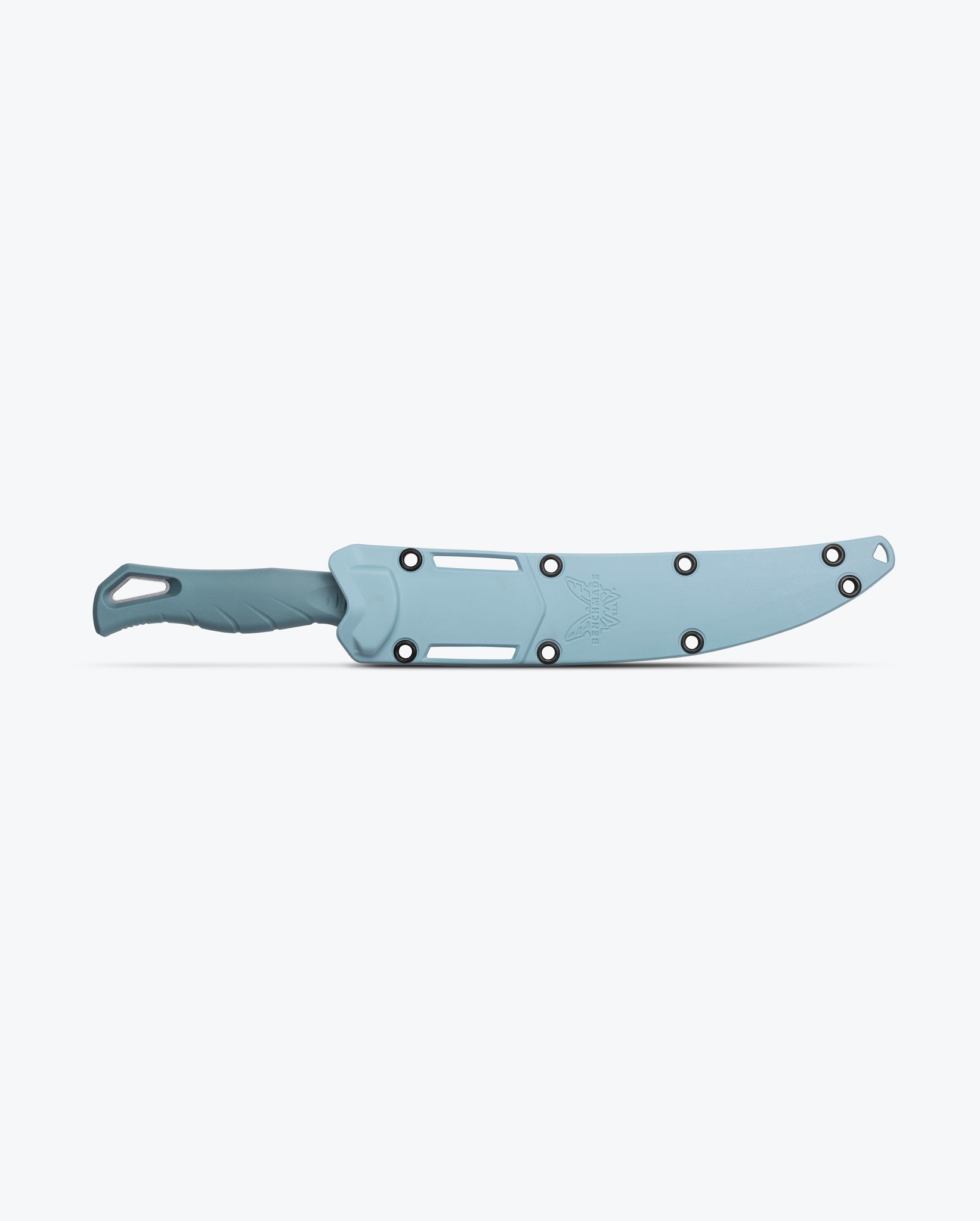 Benchmade Fishcrafter™ Depth Blue Santoprene Magnacut 7’’ Trailing Point Bıçak