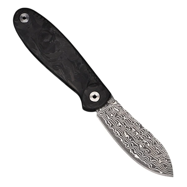 WithArmour® Professional FoldMuk² Carbon Fiber Damascus Çakı