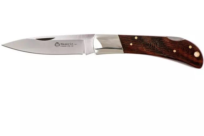 Maserin 126 Caccia Engraved Walnut Handle Çakı