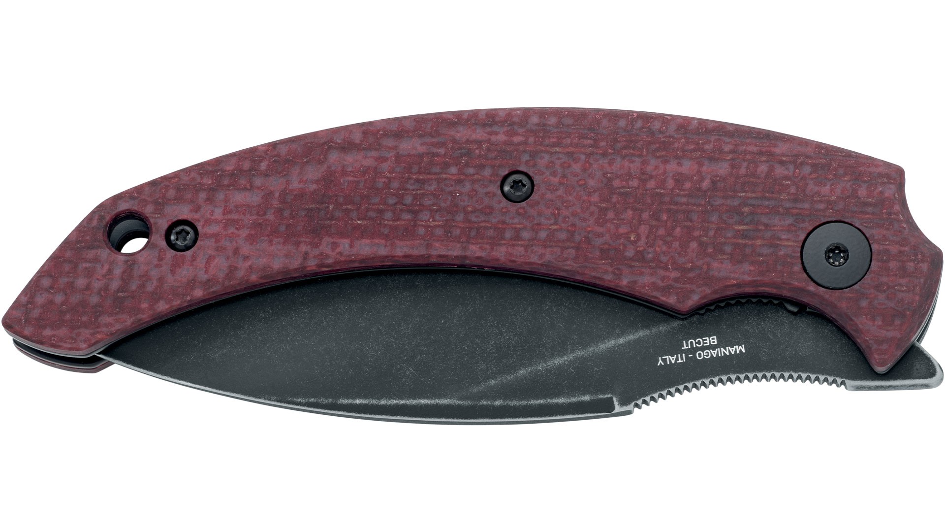 Fox Knives Honos Burgundy Micarta Çakı