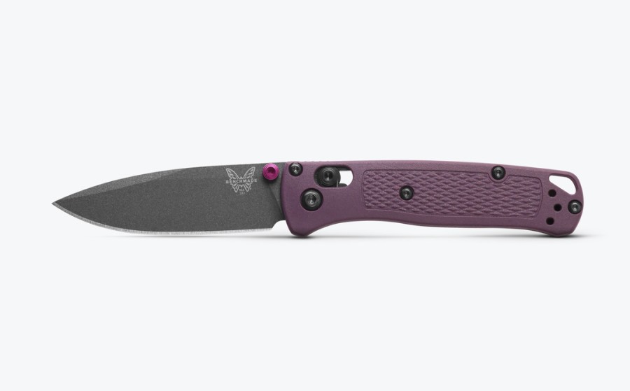 Benchmade Mini Bugout® Dark Purple Grivory® SPR Çakı