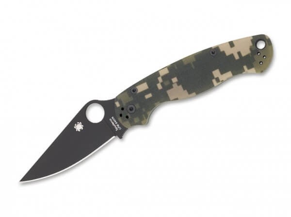 Spyderco Para Military® 2 G-10 Camo/Black Blade Çakı