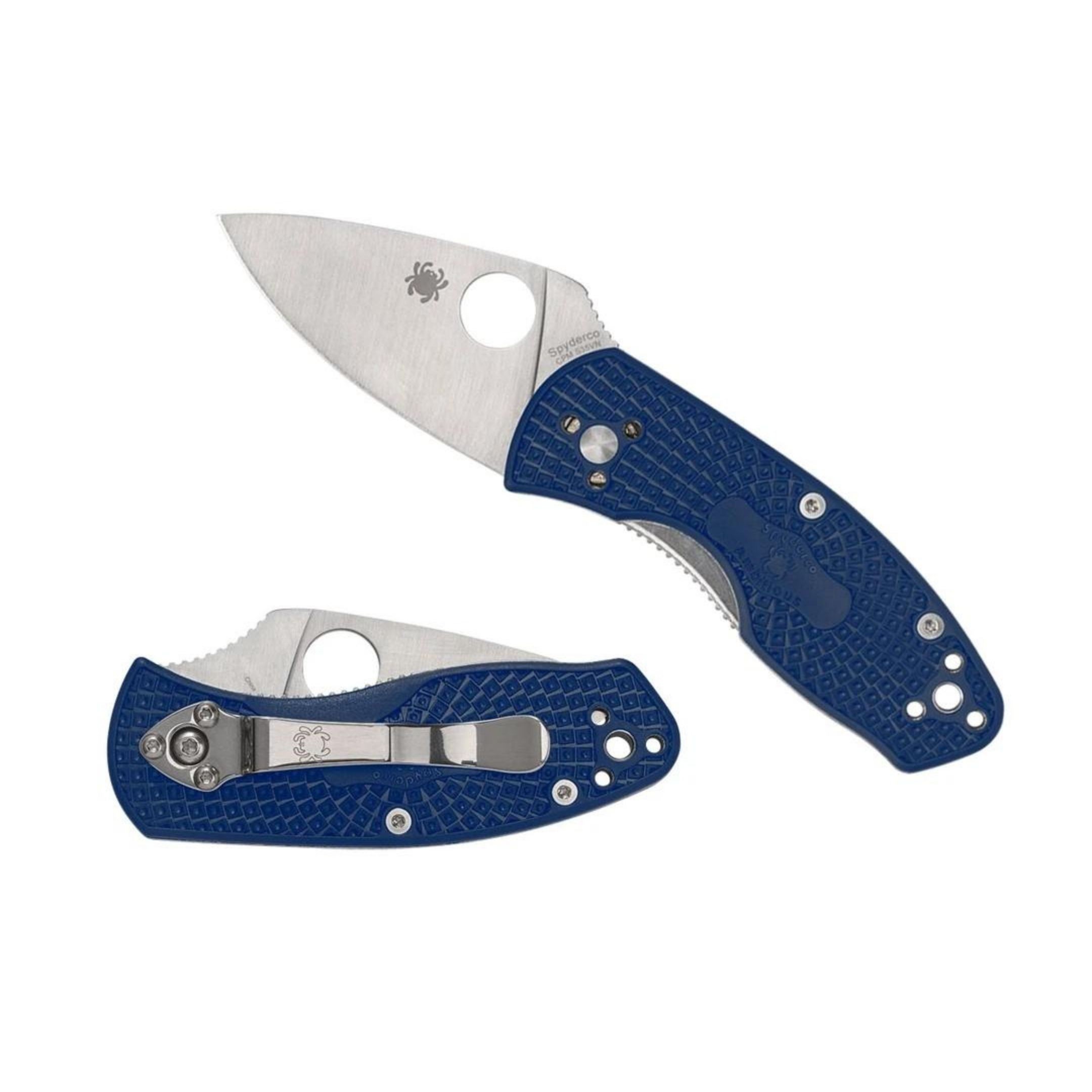 Spyderco Ambitious™ Lightweight Blue CPM-S35VN Çakı