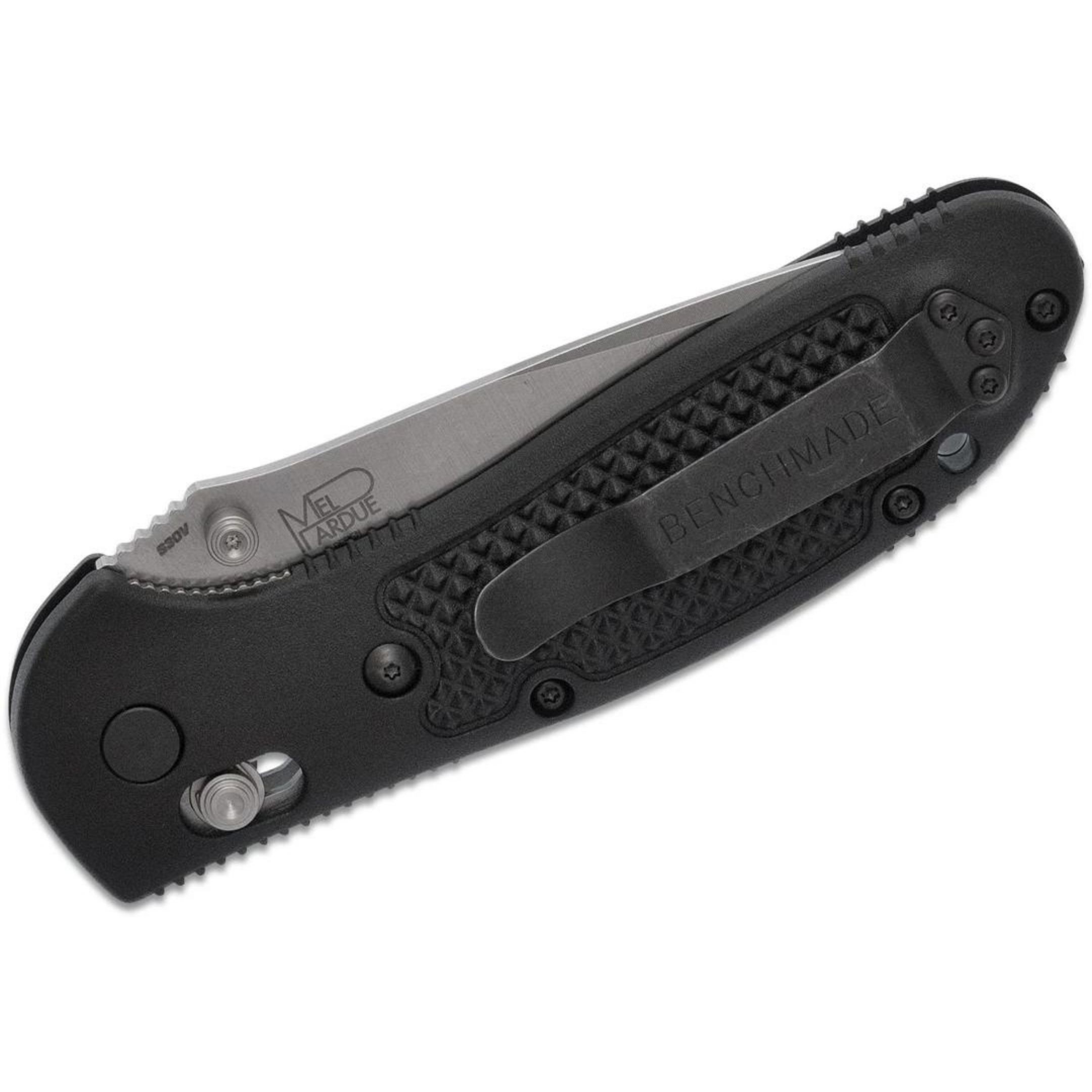 Benchmade Griptilian® Black Grivory® Drop Point Çakı