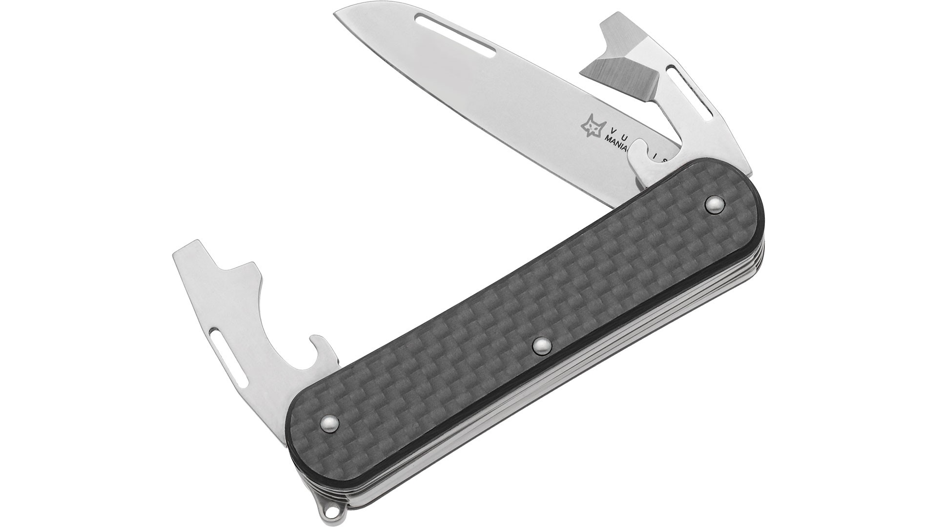 Fox Knives Vulpis 130-3 Karbon Fiber Çakı